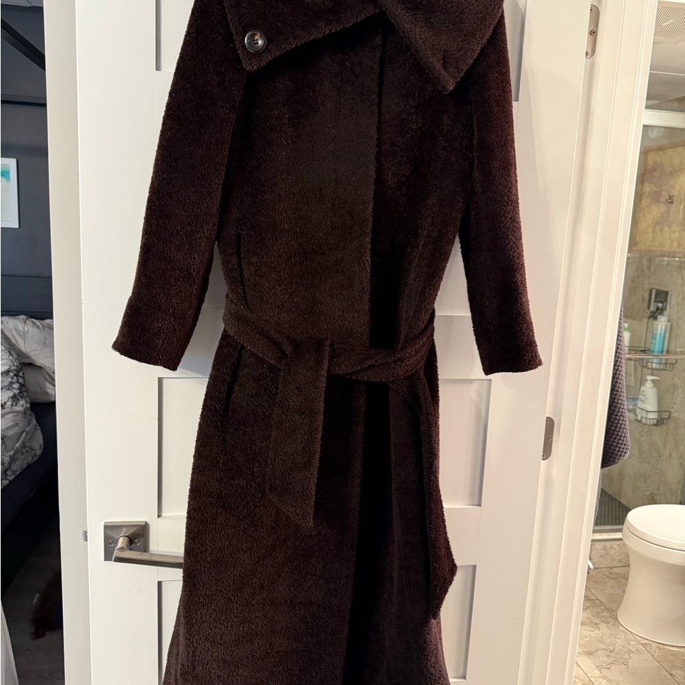 MaxMara Dark Brown Teddy Jacket
